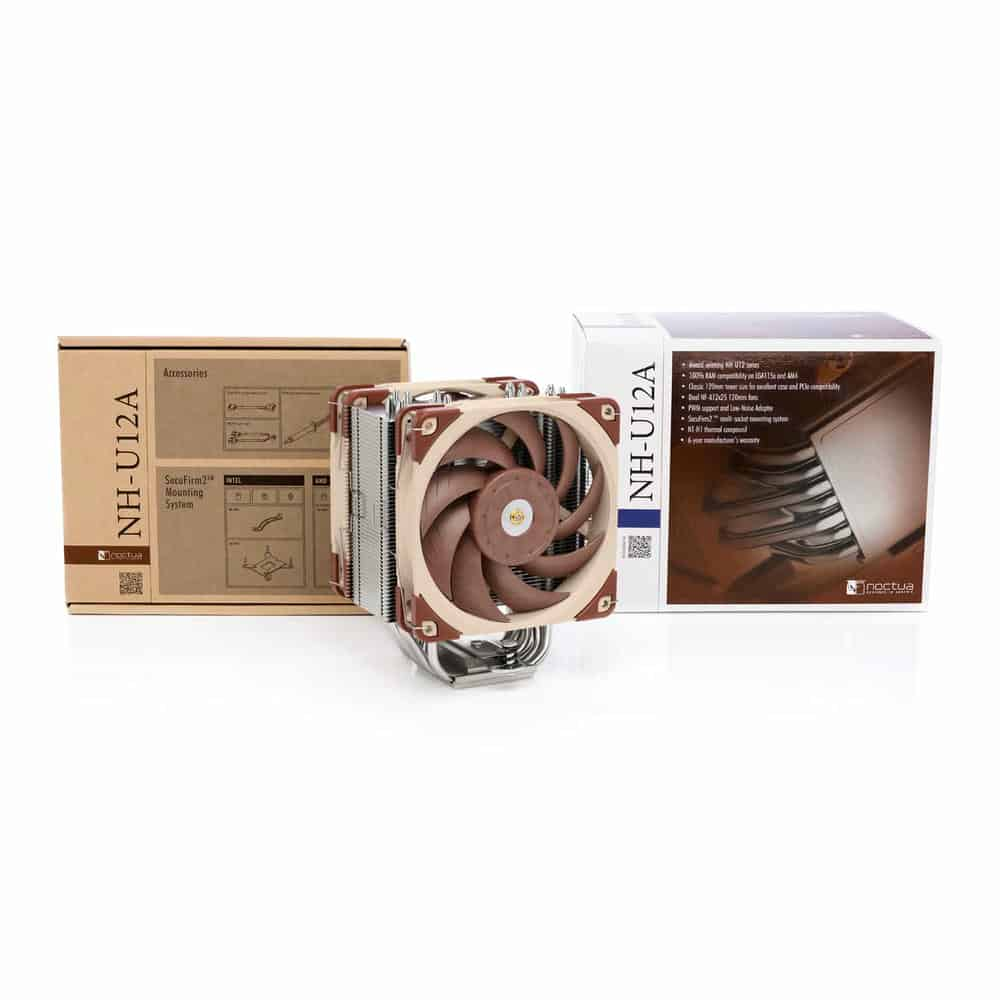 (image for) Noctua NH-U12A Premium Dual 120mm Fan Intel/AMD CPU Air Cooler